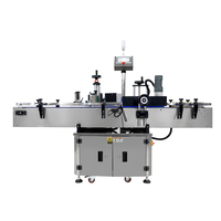 Machine d'étiquetage automatique multifonctionnelle pour bouteilles rondes et carrées, applicateur d'étiquettes pour bouteilles en plastique