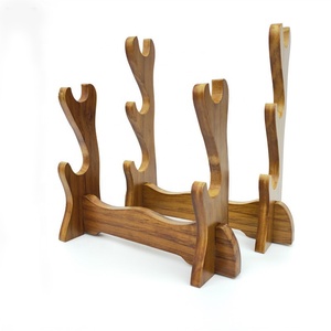 <span class=keywords><strong>Support</strong></span> de sol en bois <span class=keywords><strong>pour</strong></span> <span class=keywords><strong>katana</strong></span> japonais à 1/2/3/4 niveaux, présentoir décoratif <span class=keywords><strong>pour</strong></span> épées de samouraï et couteaux de cosplay - Product Image 4