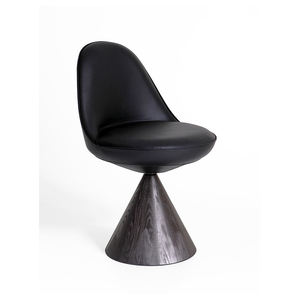 <span class=keywords><strong>Chaise</strong></span> <span class=keywords><strong>de</strong></span> salle à manger ergonomique convertible <span class=keywords><strong>scandinave</strong></span> contemporaine, écologique, base pivotante à 360°, siège en tissu doux, pieds en bois massif - Product Image 6