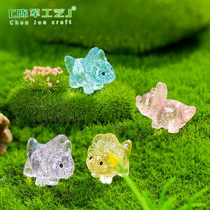 Weijin Cross-border nuovi prodotti: <span class=keywords><strong>tartaruga</strong></span> lampeggiante in miniatura, rana, triceratopo, salamandra, accessori decorativi Diy, Micro-<span class=keywords><strong>la</strong></span> - Product Image 3