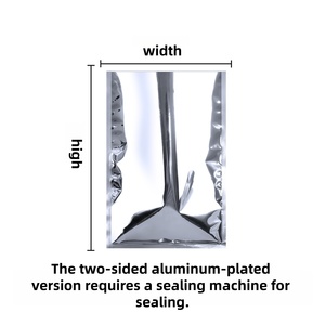 ถุงอลูมิเนียมพิม<span class=keywords><strong>พ</strong></span>์โลโก้แบบกำหนดเอง สีเงินเงา ถุงพลาสติกฟอยล์แบบซ้อนได้ สำหรับจัดระเบียบห้องครัวและตู้เก็บของ - Product Image 5