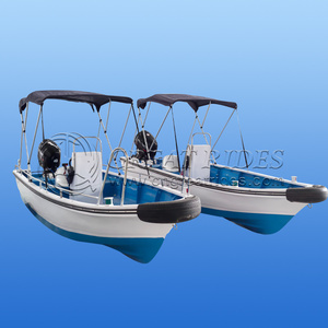 Approvisionnement d'usine Petit bateau de pêche 4 personnes 4.8M/16Ft Bateau en fibre de verre avec le meilleur <span class=keywords><strong>prix</strong></span> - Product Image 1