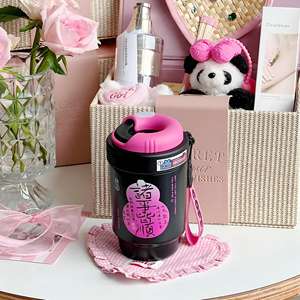 Vaso de Acero Inoxidable de Alta Gama para Niñas, Aislado al Vacío, para Café y Agua, Diseño Anti-Caídas, Regalo de Cumpleaños o Boda para Mejor Amiga, en Caja de Regalo - Product Image 6