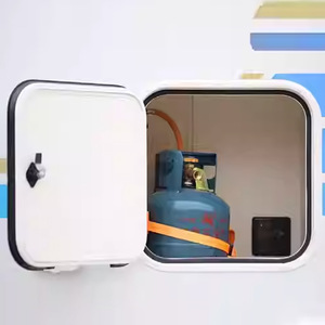 Rv Aluminum Alloy Hatch With Lock Waterproof Storage For Motorhome Luggage Compartment - Product Image 3