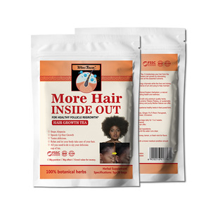 Tè Medicinale per la Crescita dei Capelli, 100% Ingredienti Botanici, Accelera la Crescita dei Capelli, Senza Zucchero, Uso per Adulti, 30 Bustine, Ricrescita Follicolare Sana - Product Image 1