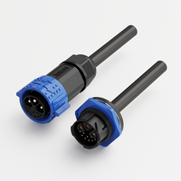 Connecteur Combo Alimentation et Signal M25 3+9 Broches 12AWG 24AWG IP67 Autoverrouillant Mâle-Femelle pour Usage Industriel