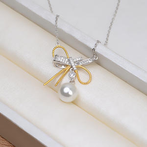 Anillo Abierto de Plata S925 Hecho a Mano con Lazo de Colores, Accesorios de Joyería DIY, Anillo Remodelado, Soporte para Perlas, Conjunto de Joyería de Moda 1333 - Product Image 4