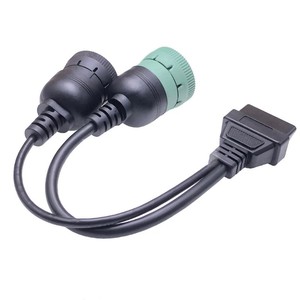 อะแดปเตอร์ตัวแยกสำหรับเครื่องมือวินิจฉัยรถบรรทุกสายเคเบิล OBD2 16P ถึง6P 9P สำหรับการวินิจฉัยยานพาหนะอย่างมีประสิทธิภาพ - Product Image 3