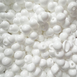 Groothandel Stress Verlichten Speelgoed Bal Shell Diy Holle Bal Huid Transparant Kristal Wit Tpr Speelgoed Langzaam Rebound - Product Image 1