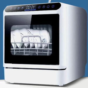 Y <span class=keywords><strong>lave</strong></span>-<span class=keywords><strong>vaisselle</strong></span> machine Mini comptoir maison portable intelligent industriel automatique bureau haute température moderne verre maison - Product Image 2