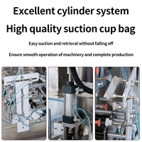 Machine d'emballage de sachets préformés debout pour sauce liquide, jus de fruits, ketchup, huile de cuisson, détergent à lessive