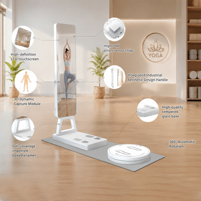 Livafit 880 Professional 3D Body Scanner 14 Key Measurements Non-Contact Sleep Monitoring for Gym Fitness & Custom Apparel Use