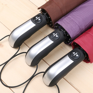 Parapluie Automatique de Luxe pour Femmes et Hommes, Grand Format, Anti-Vent, Cadre Anti-Vent, Parasol 10K, Trois Pliages, Parapluie Automatique L0513 - Product Image 6