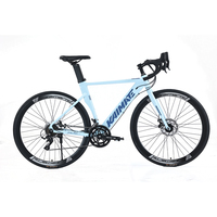 Bicicleta de Carretera de Aluminio de 14 Velocidades al por Mayor, Bicicleta de Carreras de 700C para Adultos