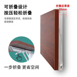 Soporte de Pared Plegable para Estante, Acero Laminado en Frío de Alta Resistencia, Diseño Moderno y Simple - Product Image 5