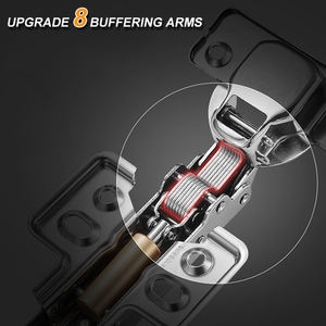 Charnières pour meubles, charnières de placard de cuisine en argent, doux et de haute qualité, bas prix, SUS304 - Product Image 2