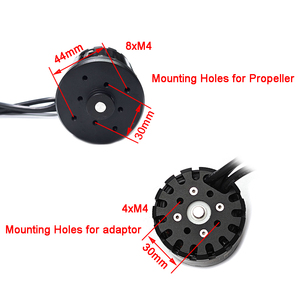 Moteur Maytech 41 kg de poussée 6579 étanche avec hélice en alliage d'aluminium pour DIY Foil Assist Tow <span class=keywords><strong>Boogie</strong></span> - Product Image 5