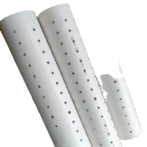 perforated pipe drainage pvc perforated pipes white pipes 3 inch perforated septic