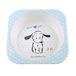 Bado Dog Children's Bowl Cartoon Design Drop Resistant Easy Clean 0-12 Months - Product Image 4