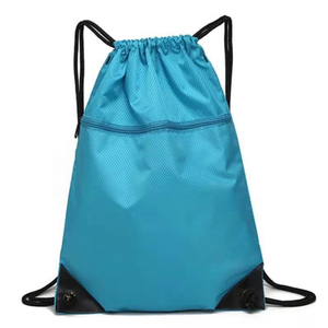 Mochila de bolso com zíper reutilizável, logotipo personalizado, bolsa de futebol em várias cores, com cordão, elegante - Product Image 4