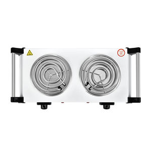 Meitong — <span class=keywords><strong>plaque</strong></span> chauffante électrique avec poignées, accessoire <span class=keywords><strong>de</strong></span> cuisine, offre spéciale, <span class=keywords><strong>deux</strong></span> brûleurs - Product Image 5