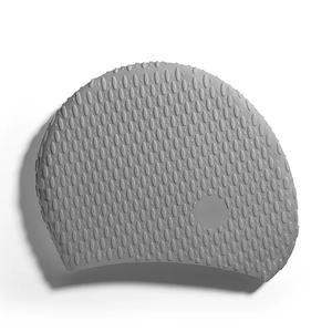 Gorro de natación de silicona extra grande, color sólido, impermeable, anticlor, para adultos, ropa de baño unisex - Product Image 3