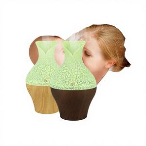 เครื่องเพิ่มความชื้นในรถยนต์ลายไม้สร้างสรรค์ YX 056 แบบพ่นไอน้ำป้องกันการแห้ง ใช้พลังงานจาก USB สำหรับใช้ในบ้านและรถยนต์ - Product Image 5