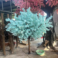 Pohon Sakura Buatan Skala Besar, Pohon Harapan, Dekorasi Lanskap, Pohon Buatan, Pohon Sakura Fiberglass