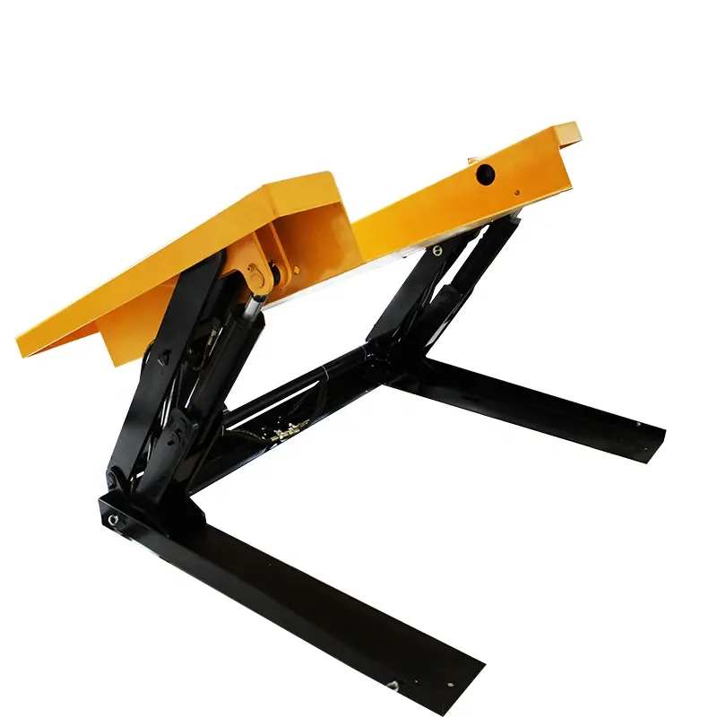 High Standard 35mm Low Profile Safe Durable Hydraulic Scissor Lift Tables for Sale