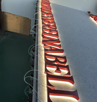 Letrero Luminoso 3D con Control Remoto, Letras Infinitas Verdes, Logotipo Personalizado en Acrílico Espejo LED, para Tienda, Boda, PVC, Alto Brillo, DC