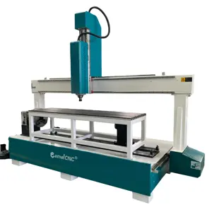 4 As 1650 500Mm Roterende Cnc Router Cilinder Saai En Freesmachine