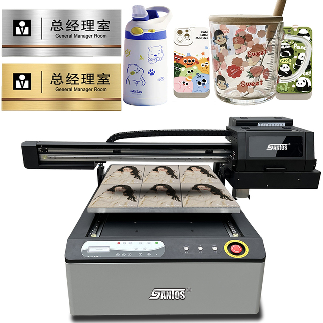 Inkjet Led UV Printer A1 A2 6090 Uv Printer Mug Bottle Phone Case Uv Printing 6090 for Sale