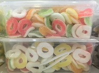 Groothandel Suikerbedekte Zure Gummy Candy Gemengde Cartoon Vormen Meerdere Smaken Halal Snoepjes Snack Gummy Zachte Snoepjes