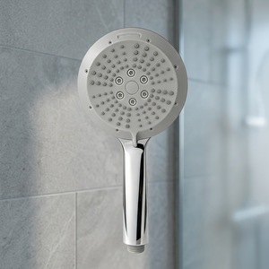 Soffione Doccia Circolare Moderno Eco-Friendly in Plastica ERP per Bagno con Design a Risparmio Idrico - Product Image 3