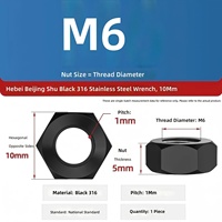 Vis et écrous en acier inoxydable 316 noirs personnalisables JINGSHUO pour supports de montage solaire