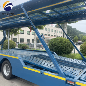 Suspension pneumatique à <span class=keywords><strong>2</strong></span> et 3 essieux Transporteur de voitures certifié Semi-<span class=keywords><strong>remorque</strong></span> pour le transport de voitures 6/8/10 - Product Image 2