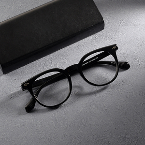 24029 lunettes circulaires en acétate <span class=keywords><strong>de</strong></span> <span class=keywords><strong>petite</strong></span> <span class=keywords><strong>taille</strong></span> avec cadre <span class=keywords><strong>de</strong></span> blocage <span class=keywords><strong>de</strong></span> la lumière bleue pour lunettes pour femmes lunettes <span class=keywords><strong>de</strong></span> prescription à la mode - Product Image 4