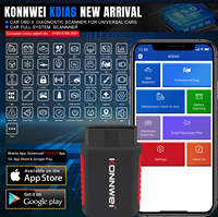 Scanner automobile KONNWEI Scanner automobile professionnel KDIAG Bluetooth Système complet avec logiciel d'application gratuit pour VW BMW BENZ Toyota