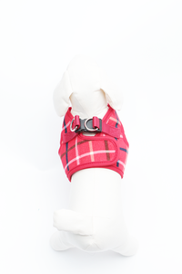 Sublimação rosa personalizada ajustável Pet Dog <span class=keywords><strong>Harness</strong></span> Collar Leash Set novo couro não-pull com logotipo personalizado - Product Image 6