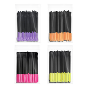 Brosse à cils jetable en silicone pour greffe, recourbe-cils et brosse à sourcils multifonctionnelle GZ RTS, vente en gros, commande mixte en vrac - Product Image 3
