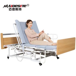 Cama de enfermería eléctrica Maidesite Md A12 con volteo programado y orinal antideslizante para uso doméstico - Product Image 3
