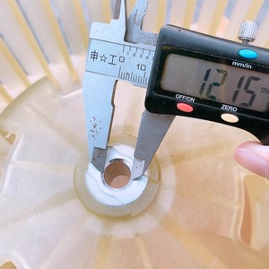 Gree Air Conditioner Fan Impeller 379-180.5-12mm <b>Plastic</b> Centrifugal Blade For 5HP 7HP 10HP Indoor Cabinet Units - Product Image 3