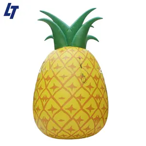 Ananas gonflable géant éclairé de haute qualité, pour la publicité ou la décoration