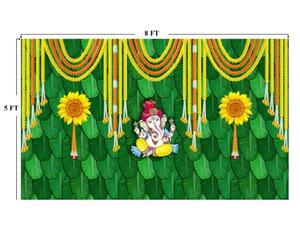 Toile de fond numérique multicolore imprimée 5x8 pieds pour festival, bannière décorative personnalisée pour mariage, événement, scène, arrière-plan de photomaton - Product Image 1