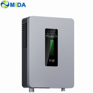 Chargeur EV rapide mural <span class=keywords><strong>DC</strong></span> 20KW CCS2 avec écran d'affichage <span class=keywords><strong>de</strong></span> courant 50A et station <span class=keywords><strong>de</strong></span> charge <span class=keywords><strong>de</strong></span> véhicule RFID pour voitures électriques - Product Image 3