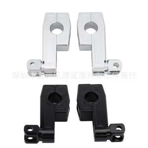 ขายึดที่วางเท้ามอเตอร์ไซค์โมชาร์ก 25 32 38 มม. แบบโครเมียม สำหรับยึดเพื่อความปลอดภัย - Product Image 3