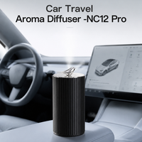 Diffuseur d'huiles essentielles sans eau HIITII pour voiture, mini décoratif en forme d'oiseau, machine à parfum à air froid, rechargeable sans fil, portable, 1 an