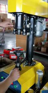 Qualité fiable canettes automatique machine de cachetage grande boîte de conserve scellant équipement TDFJ160 - Product Image 4