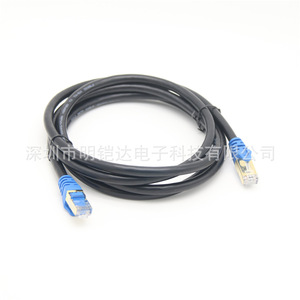 Vente directe d'usine de connecteurs RJ45 Cat7 10 Gigabit SSTP de qualité industrielle à double blindage. - Product Image 3