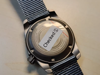 Montre homme haut de gamme personnalisée 2026, alliage de titane, nacre, cristal saphir, 40 mm, aiguille, étanche, automatique NH35